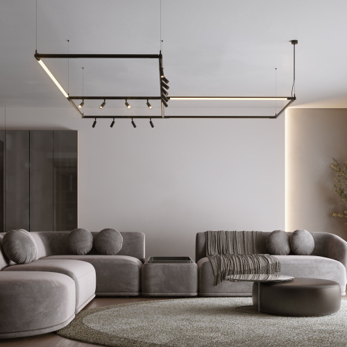 Module System Набор подвеса Х-образный с питанием (черный) 85190/00 фото 2 Module System Набор подвеса Х-образный с питанием (черный) 85190/00 фото 2