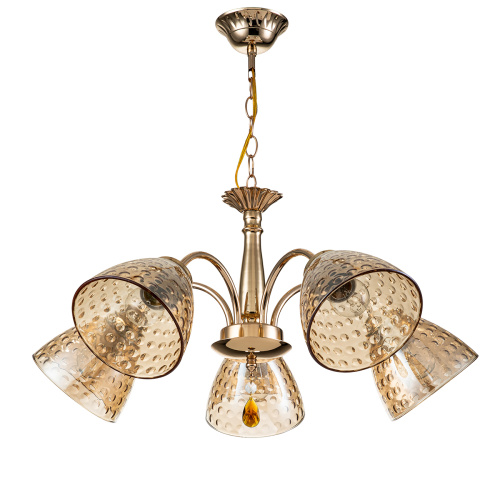 Подвесной светильник Escada 658/5PL E27*40W Gold фото 2 Подвесной светильник Escada 658/5PL E27*40W Gold фото 2