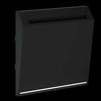Накладка для выключателя карточного, S70 (черный матовый) Voltum VLS002608
