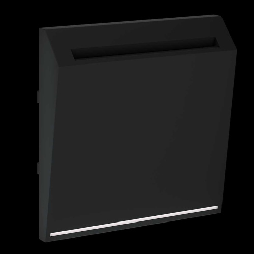 Накладка для выключателя карточного, S70 (черный матовый) Voltum VLS002608 Накладка для выключателя карточного, S70 (черный матовый) Voltum VLS002608