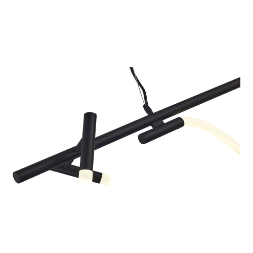 SL6118.403.03 Светильник подвесной ST-Luce Черный/Черный LED 2+1*3+11W 4000K MARLOW фото 3