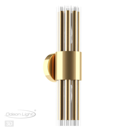 4786/2W HALL ODL21 420 золото/металл/стекло Бра E14 2*40W VIKETA 4786/2W HALL ODL21 420 золото/металл/стекло Бра E14 2*40W VIKETA