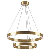 748113 Люстра SATURNO LED 60W 4400LM 70G ЗОЛОТО 3000-6000K