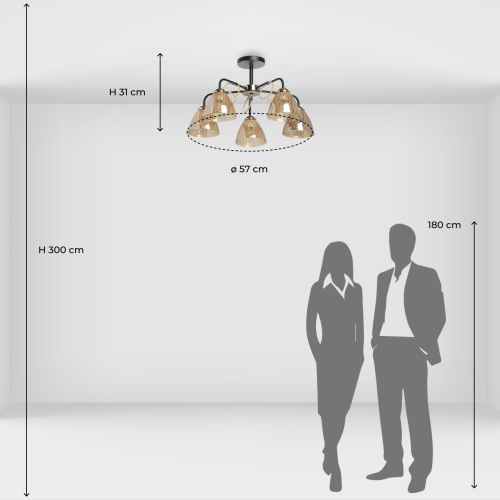 Люстра потолочная De City Альфа 324017905 фото 9