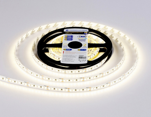 Светодиодная лента 24В 2835 180Led 14.4Вт/м 4500K IP20 5м фото 3