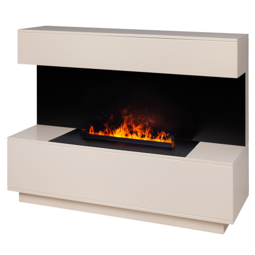 Электрокамин RealFlame Modern CST630 WT белый дуб с очагом 3D Cassette 630 Black Panel фото 2 Электрокамин RealFlame Modern CST630 WT белый дуб с очагом 3D Cassette 630 Black Panel фото 2