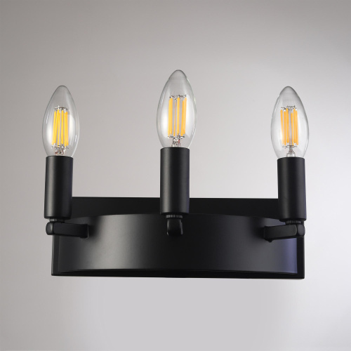 Citilux Смитсон CL470303 Бра замковое Чёрное фото 4 Citilux Смитсон CL470303 Бра замковое Чёрное фото 4