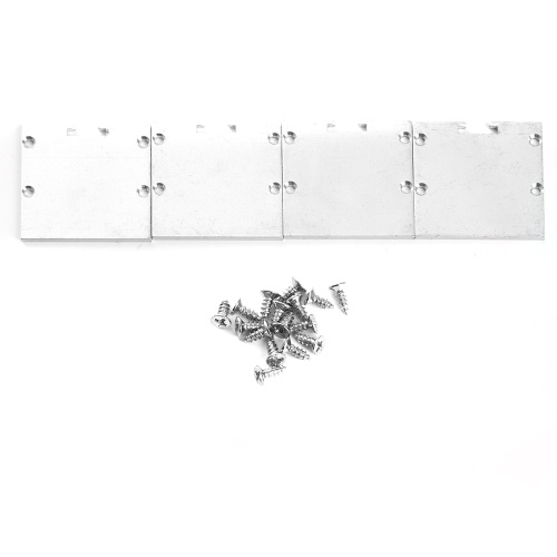 Заглушка без отверстия для профиля CAB256,  LD352 (комплект 4шт) фото 3