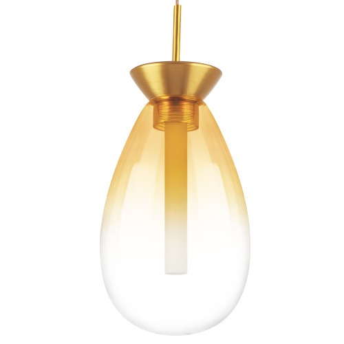 805113 Люстра COLORE LED 1х4W 220LM ЗОЛОТО/ЯНТАРЬ 3000K фото 4 805113 Люстра COLORE LED 1х4W 220LM ЗОЛОТО/ЯНТАРЬ 3000K фото 4