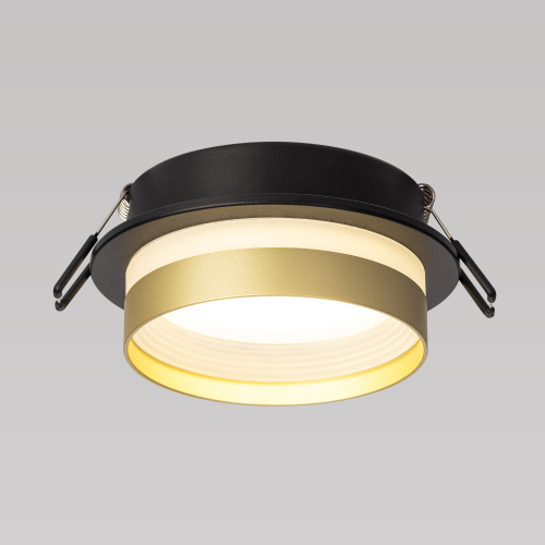 Citilux Hardy CL002D14 Встраиваемый светильник Чёрный+Золото фото 3 Citilux Hardy CL002D14 Встраиваемый светильник Чёрный+Золото фото 3