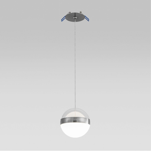 5037/12L L-VISION ODL24 355 никель/прозрачн/молочный/металл/акрил Подвес LED 12W 4000K 600лм RONI фото 3 5037/12L L-VISION ODL24 355 никель/прозрачн/молочный/металл/акрил Подвес LED 12W 4000K 600лм RONI фото 3