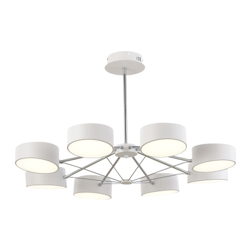 SLE6005-502-08 Светильник потолочный Белый, Хром/Белый LED 8*10W VALLE фото 4 SLE6005-502-08 Светильник потолочный Белый, Хром/Белый LED 8*10W VALLE фото 4