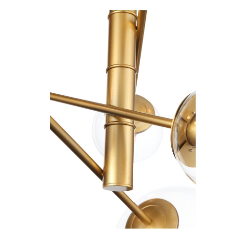 SL1150.203.08 Светильник подвесной ST-Luce Матовое золото/Прозрачный E27 8*40W (из 3-х коробок) LIORA фото 15