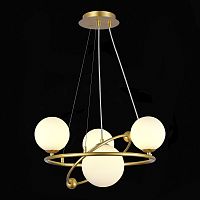SLE2210-203-04 Светильник подвесной Золотой/Белый G9 LED 4*5W ARTU
