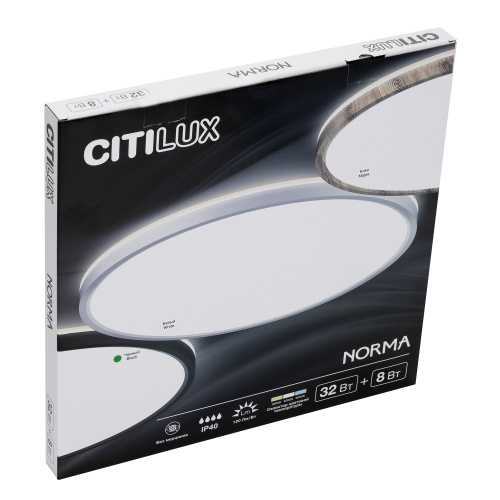 Citilux NORMA CL748401 LED Светильник с подсветкой Чёрный фото 10 Citilux NORMA CL748401 LED Светильник с подсветкой Чёрный фото 10