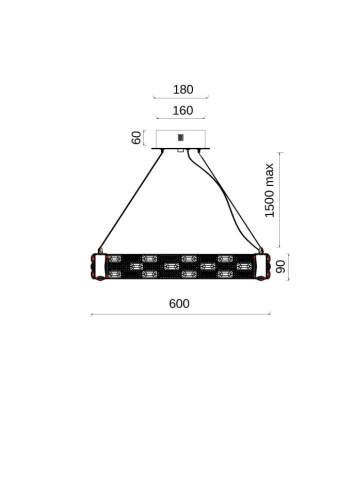 Люстра подвесная Festo Gold FL1051-7P фото 2 Люстра подвесная Festo Gold FL1051-7P фото 2