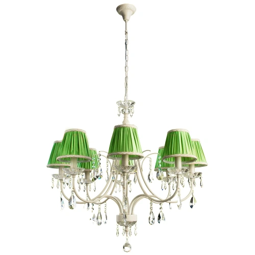Подвесная люстра Arte Lamp VEIL A3082LM-8WG Подвесная люстра Arte Lamp VEIL A3082LM-8WG