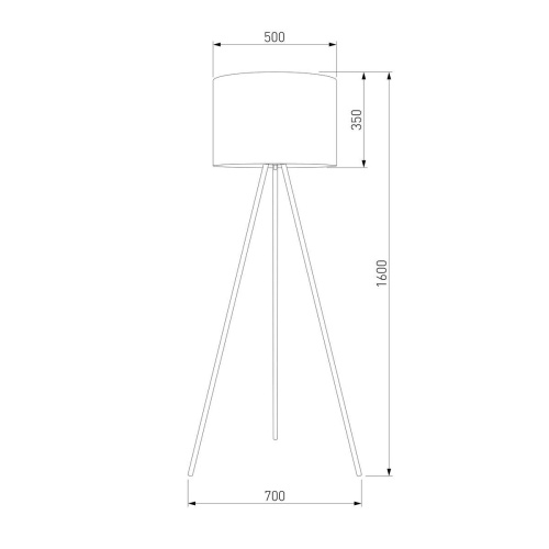 Торшер TK Lighting 6635 Umberto фото 7