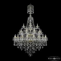 Люстра хрустальная 1415/20+10+5/400/XL-180/3d G