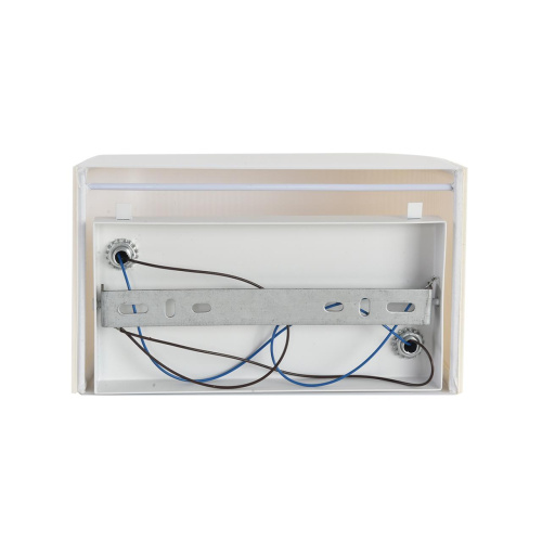 8327/2W MODERNI LN26 424 белый/бежевый, металл/текстиль/пластик Бра E14 LED 2*10W 220V GOFERA фото 5