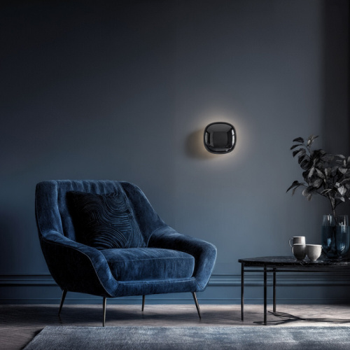 Светильник настенный GLOSSA, 9 Вт, 3000K, 212?164?69 мм, алюминий, хром фото 3