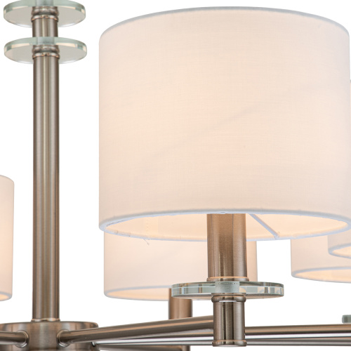 Подвесной светильник Escada 641/8PL E14*60W Satin nickel фото 3 Подвесной светильник Escada 641/8PL E14*60W Satin nickel фото 3