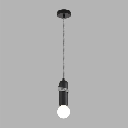 8364/1A ECO LN26 330 черный, металл/бетон Подвес E27 LED 10W 220V TESLA фото 3 8364/1A ECO LN26 330 черный, металл/бетон Подвес E27 LED 10W 220V TESLA фото 3