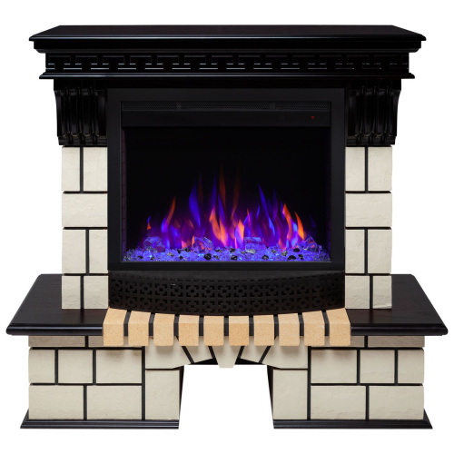 Электрокамин RealFlame Stone AO античный дуб античный дуб с очагом Saphir 25,5 фото 2 Электрокамин RealFlame Stone AO античный дуб античный дуб с очагом Saphir 25,5 фото 2