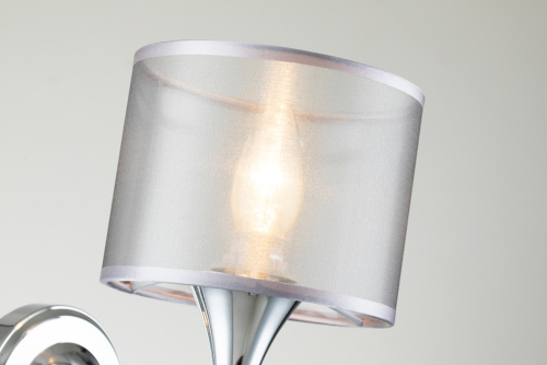 Настенный светильник Escada 1130/1A E14*40W Chrome фото 5 Настенный светильник Escada 1130/1A E14*40W Chrome фото 5