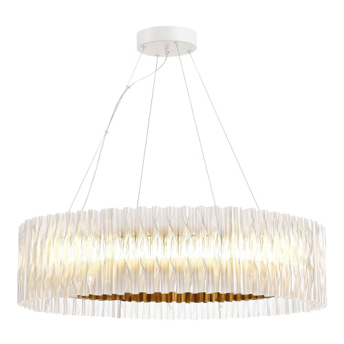 SL6012.213.01 Светильник подвесной ST-Luce Золотистый/Прозрачный LED 1*87W 3000K NAZARE фото 3