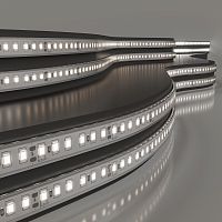 Лента светодиодная для бани/сауны 120Led 8W IP68 4000K дневной белый, 5м 2835 24V 120Led 8W IP68