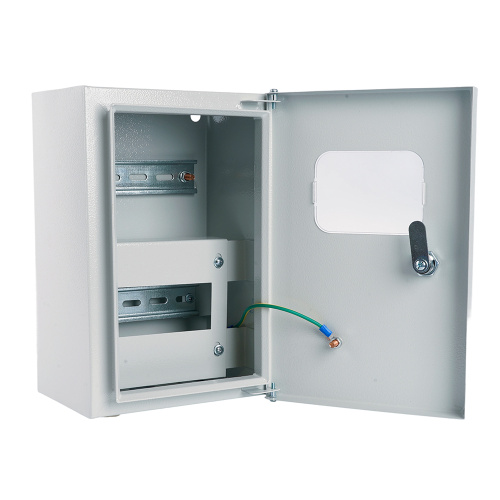 Шкаф учетно-распределительный навесной ЩУРн-1/6 STEKKER EBX60-3/1/6.2-31  IP31 (285*190*145) сталь, серия ArcaMetal фото 3