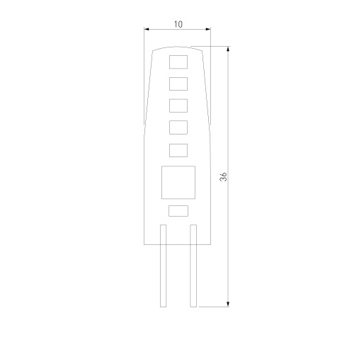 Светодиодная лампа G4 LED 3W 220V 360° 3300K BLG409 фото 2 Светодиодная лампа G4 LED 3W 220V 360° 3300K BLG409 фото 2