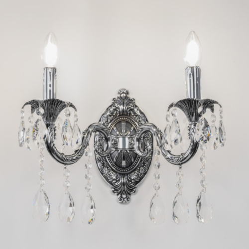 Бра с хрустальными подвесками AL7901B10/2/175 A NB Bohemia Ivele Crystal (Богемия Ивеле Кристалл) фото 3