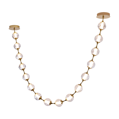 Подвесной светильник OD2437A-16 brass/clear Подвесной светильник OD2437A-16 brass/clear