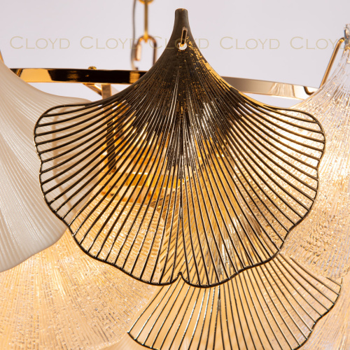 Люстра Cloyd POLYNESIA C11 / Ø50 см - золото (арт.10965) фото 2 Люстра Cloyd POLYNESIA C11 / Ø50 см - золото (арт.10965) фото 2