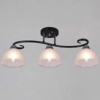 Потолочная люстра Reluce 66360-0.3-03 BK+CR