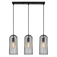 Подвесной светильник Escada 10198/3S E27*60W Black