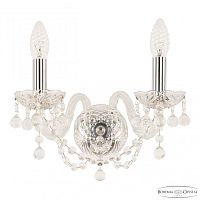 Бра хрустальные 108B/2/141 Ni Bohemia Ivele Crystal (Богемия Ивеле Кристалл)
