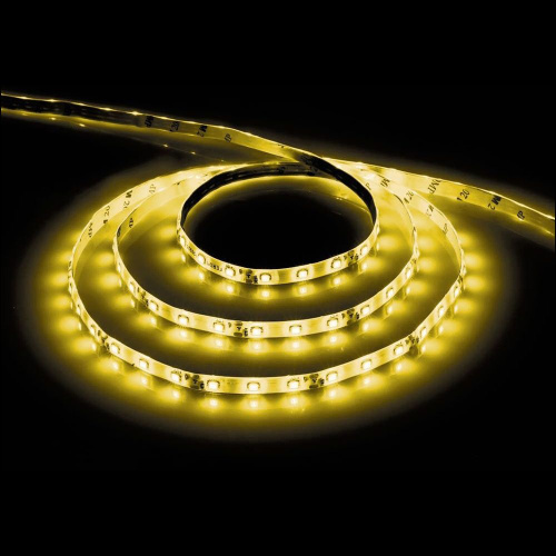 Светодиодная LED лента Feron LS604, 60SMD(2835)/m 4.8W/m 12V IP65 5m желтый фото 6