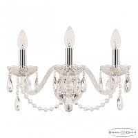 Бра хрустальные 101B/3/165 Ni Bohemia Ivele Crystal (Богемия Ивеле Кристалл)