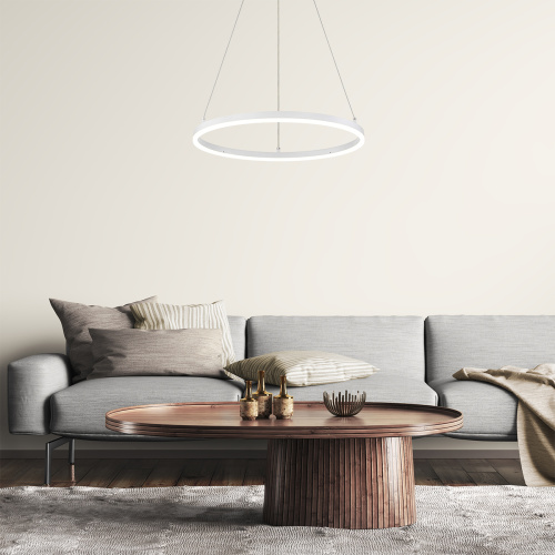 Подвесной светильник Escada 10254/1 LED*43W White APP фото 6 Подвесной светильник Escada 10254/1 LED*43W White APP фото 6