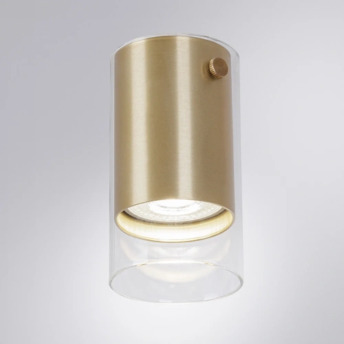 Точечный накладной светильник Arte Lamp LAZIO A5365PL-1SG Точечный накладной светильник Arte Lamp LAZIO A5365PL-1SG