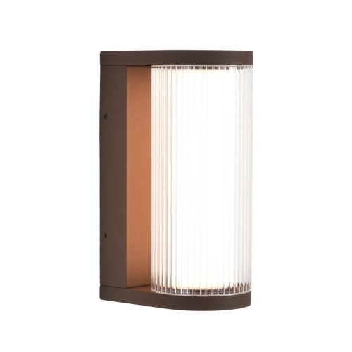 7180/12WL NATURE ODL26 663 Настенный светильник коричневый/акрил/металл IP65 LED 12W 750Лм 3000K 162° 220-240V CORTENA фото 3