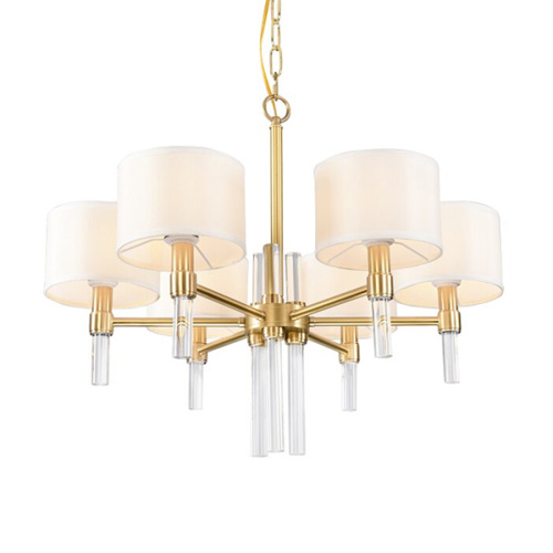 Люстра 8009P-6 gold