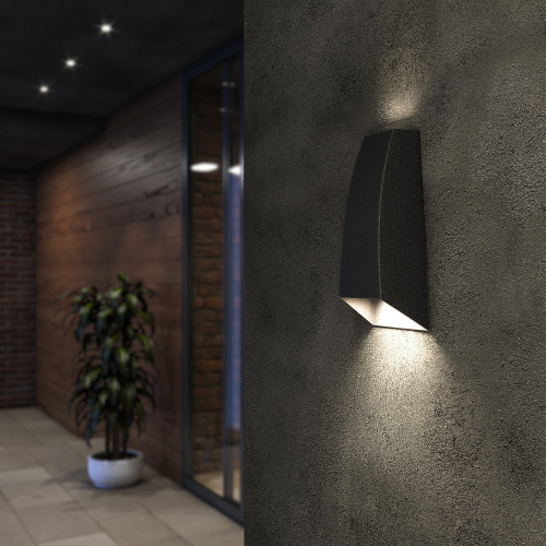 Пылевлагозащи<wbr>щенный светодиодный светильник 1016 Techno черный IP54 1016 Techno черный фото 2