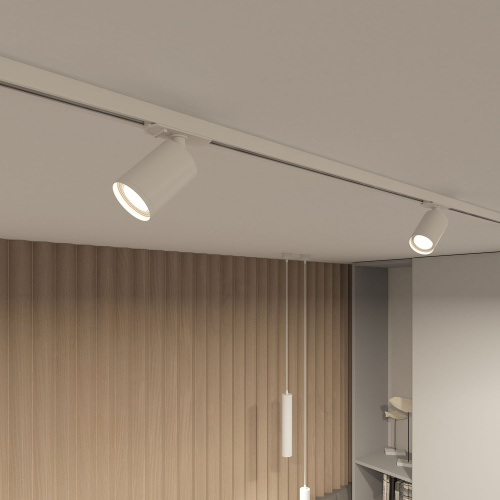 DK6201-WH Трековый светильник IP 20, 15 Вт, GU5.3, белый, алюминий фото 5 DK6201-WH Трековый светильник IP 20, 15 Вт, GU5.3, белый, алюминий фото 5