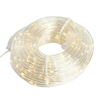 Светодиодная гирлянда Feron CL587 линейная Мини Дюралайт 2700К с контроллером, 15м, c питанием от сети 220V