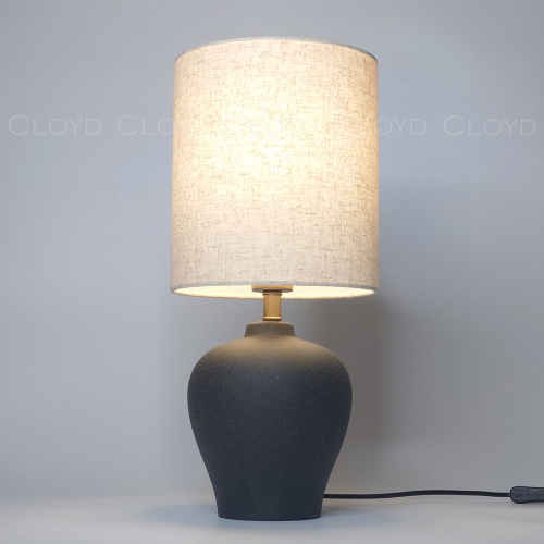 Настольная лампа Cloyd GARGANTUA-C T1 / выс. 48 см- черная керамика (арт.30146) фото 3 Настольная лампа Cloyd GARGANTUA-C T1 / выс. 48 см- черная керамика (арт.30146) фото 3