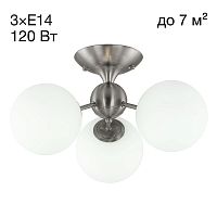 Citilux Томми CL102134 Люстра трехрожковая Матовый Хром